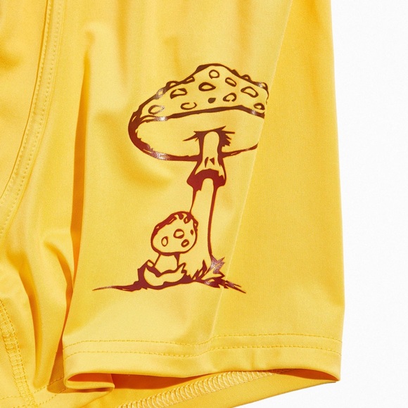 Urban Outfitters Mushroom Graphic Boxer Brief, M, NWT - Picture 2 of 6